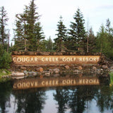 Cougar Creek Golf Resort - Regular 18 Holes, Cart, Range & Anytime Use - GoAsAGroup Perks
